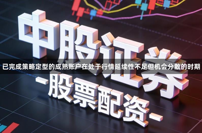 已完成策略定型的成熟账户在处于行情延续性不足但机会分散的时期